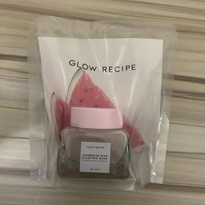 Brand new Glow Recipe watermelon sleep mask.